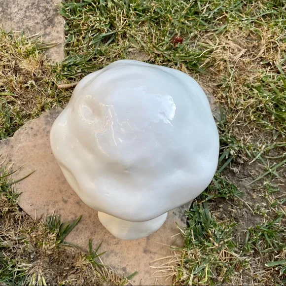 Vintage 🍄 Large Ceramic Mushroom Duo Figurine Decor - Picture 7 of 12